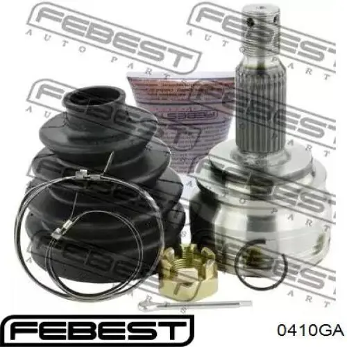 Junta homocinética externa dianteira Febest 0410GA preço, a partir de 80,53 USD