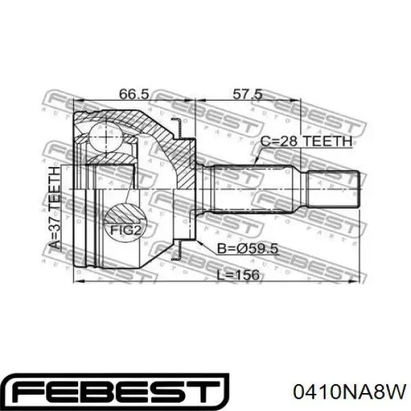 Junta homocinética externa dianteira GSP 851028 preço, a partir de 46,98 USD
