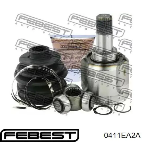 Junta homocinética interna dianteira Febest 0411EA2A preço, a partir de 98,84 USD