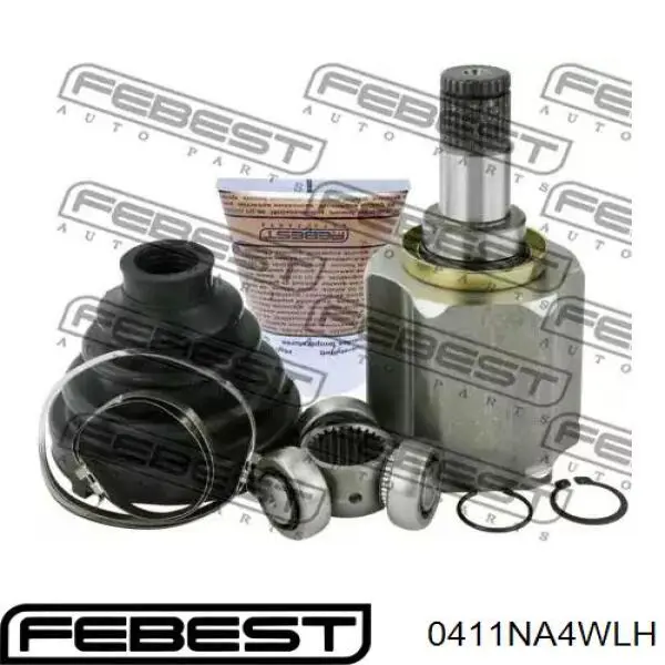 Junta homocinética interna dianteira esquerda Febest 0411NA4WLH preço, a partir de 144,90 USD