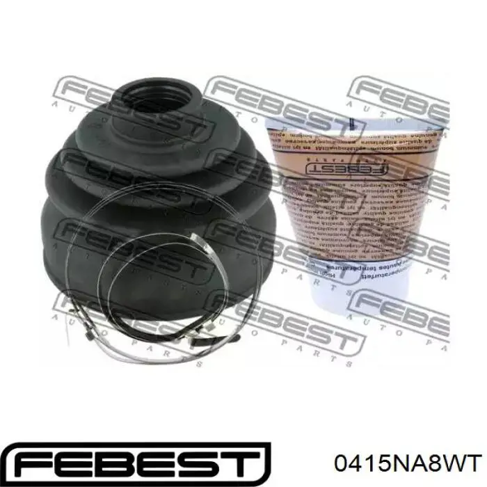 Bota de proteção interna de junta homocinética do semieixo dianteiro Febest 0415NA8WT preço, a partir de 18,90 USD