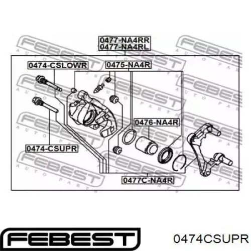 Guia superior de suporte traseiro Quick Brake QB1131423X preço, a partir de 7,24 USD
