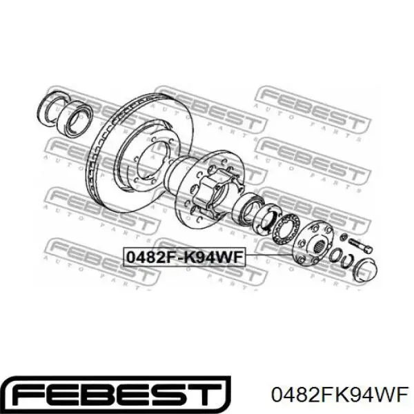 Flange de cubo dianteiro Q-fix Q1300602 preço, a partir de 75,48 USD