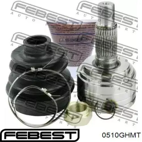 Junta homocinética externa dianteira Febest 0510GHMT preço, a partir de 57,43 USD