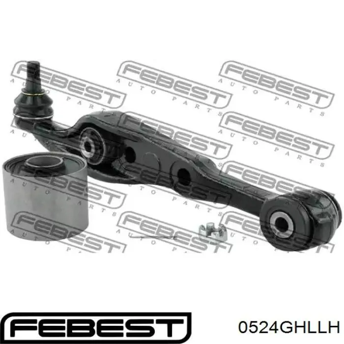 Braço oscilante inferior esquerdo de suspensão dianteira Febest 0524GHLLH preço, a partir de 117,68 USD