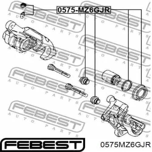 Kit de reparação de suporte do freio traseiro Mazda GHY92646Z preço, a partir de 10,22 USD