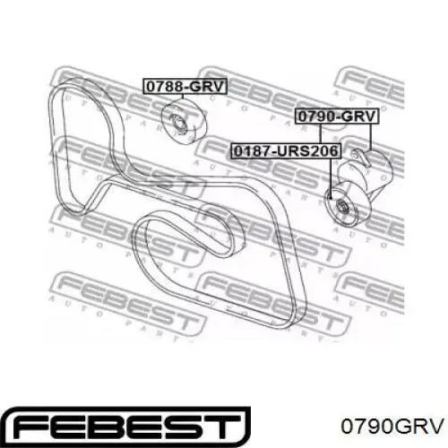 Compre Q1790136 Q-fix Reguladora de tensão da correia de transmissão