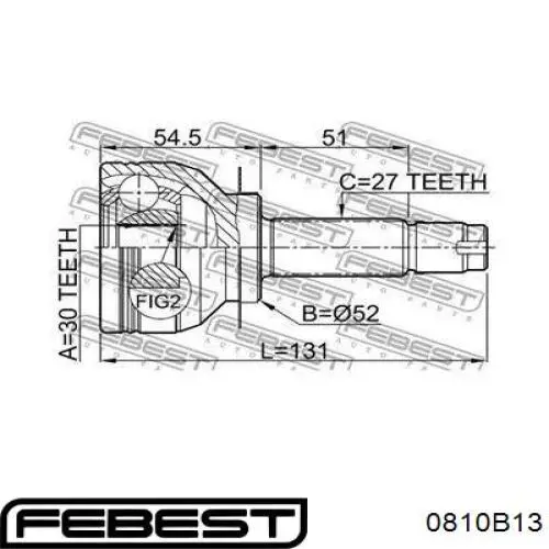 Junta homocinética externa dianteira Subaru 28391AJ001 preço, a partir de 44,29 USD