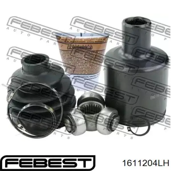 Junta homocinética interna dianteira esquerda Febest 1611204LH preço, a partir de 58,53 USD