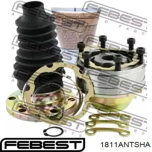Junta homocinética dianteira da junta universal dianteira Febest 1811ANTSHA preço, a partir de 92,61 USD
