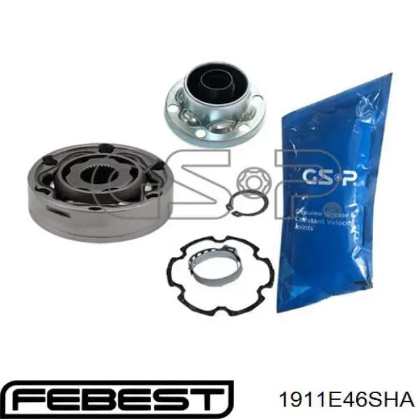 Junta homocinética traseira da junta universal traseira Febest 1911E46SHA preço, a partir de 54,78 USD