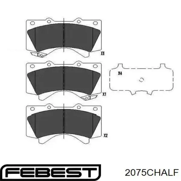 5174318AA Chrysler Kit de reparação de suporte do freio dianteiro
