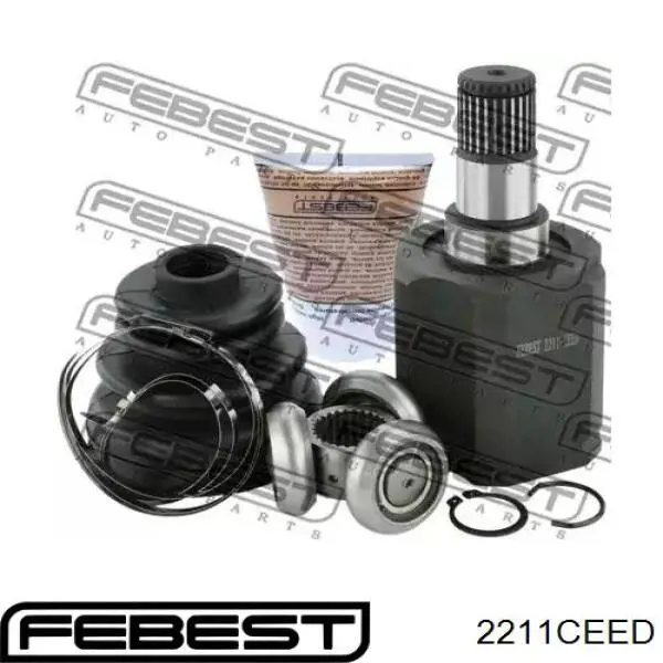 Junta homocinética interna dianteira Febest 2211CEED preço, a partir de 98,92 USD