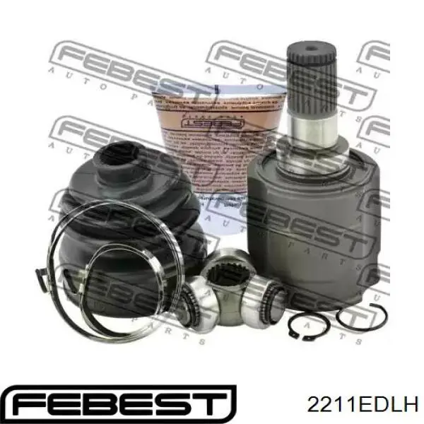 Junta homocinética interna dianteira Febest 2211EDLH preço, a partir de 89,60 USD