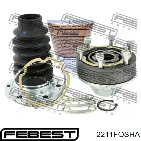 Junta homocinética traseira da junta universal traseira Febest 2211FQSHA preço, a partir de 82,58 USD