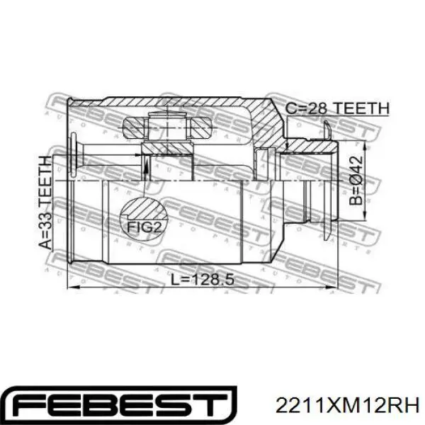 Junta homocinética interna dianteira direita Hyundai/Kia 495822W650 preço, a partir de 90,37 USD