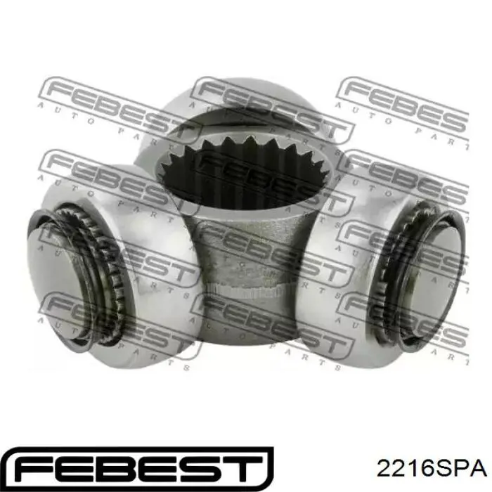 Junta homocinética interna, tripé Febest 2216SPA preço, a partir de 21,44 USD
