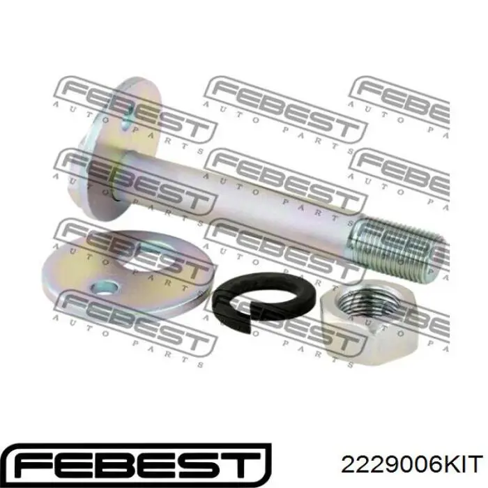 Parafuso de fixação de braço oscilante dianteiro, inferior Febest 2229006KIT preço, a partir de 16,47 USD