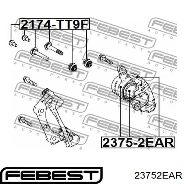 Kit de reparação de suporte do freio traseiro 89047722 General Motors