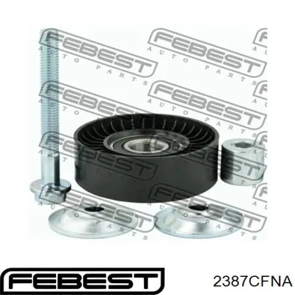 Rolo de reguladora de tensão da correia de transmissão Febest 2387CFNA preço, a partir de 17,91 USD