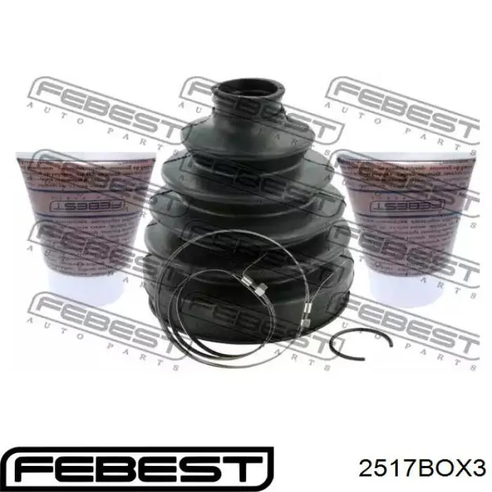 Bota de proteção externa de junta homocinética do semieixo dianteiro D8637T Autofren