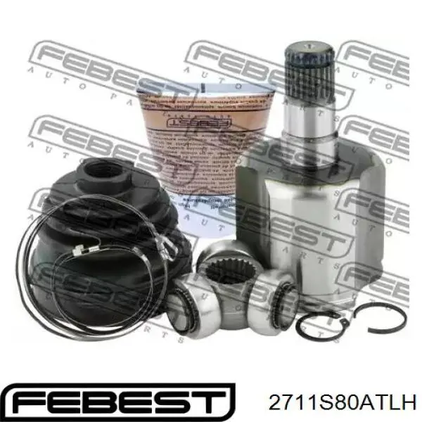 Junta homocinética interna dianteira esquerda Febest 2711S80ATLH preço, a partir de 50,14 USD