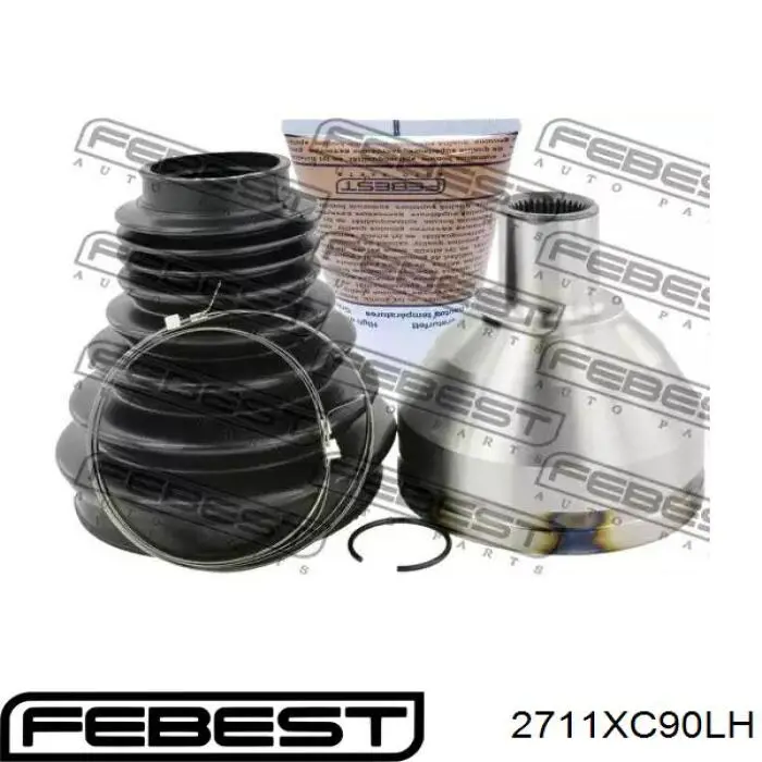 Junta homocinética interna dianteira esquerda Febest 2711XC90LH preço, a partir de 129,63 USD