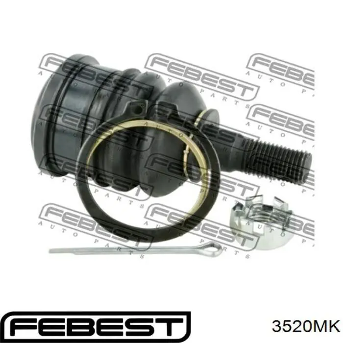 Suporte de esfera inferior Febest 3520MK preço, a partir de 12,98 USD
