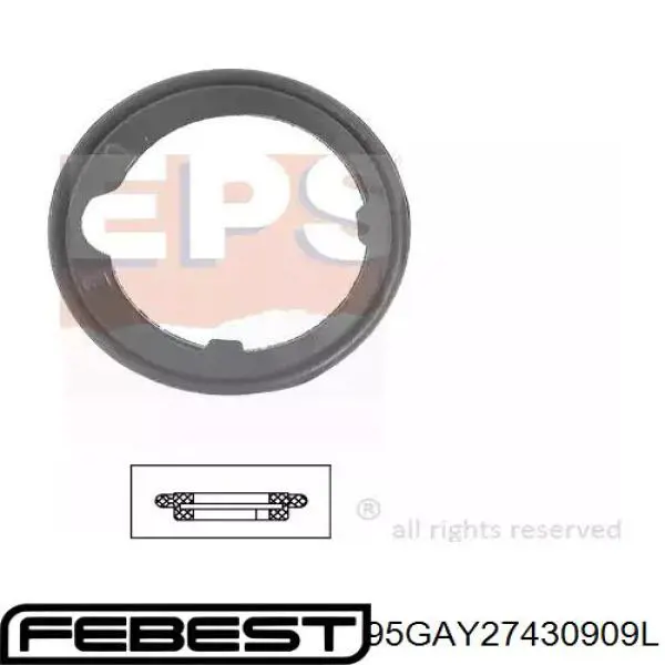 Compre A4819 Musashi Vedação da árvore distribuidora de motor