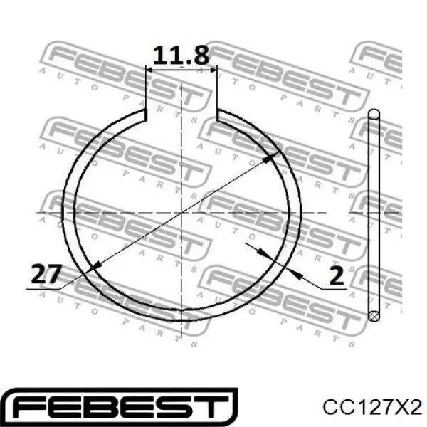 Compre MB160387 Mitsubishi Anel de travagem de junta homocinética