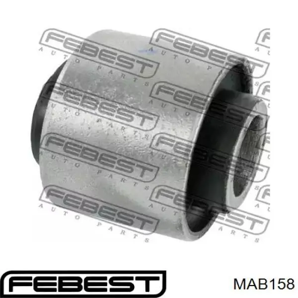 Bloco silencioso de amortecedor traseiro Mitsubishi Pajero II Canvas Top V2W, V4W