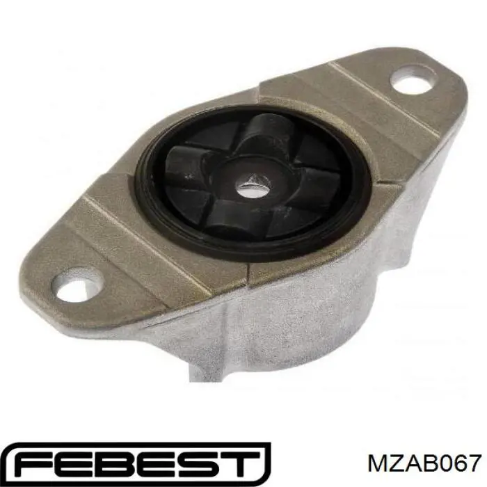 Bloco silencioso de amortecedor traseiro MZ0671 Polycraft