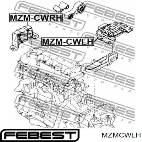Coxim (suporte) esquerdo de motor Tenacity AWSMA1135 preço, a partir de 44,67 USD