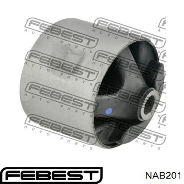 Bloco silencioso (coxim) dianteiro de redutor do eixo dianteiro Febest NAB201 preço, a partir de 11,85 USD