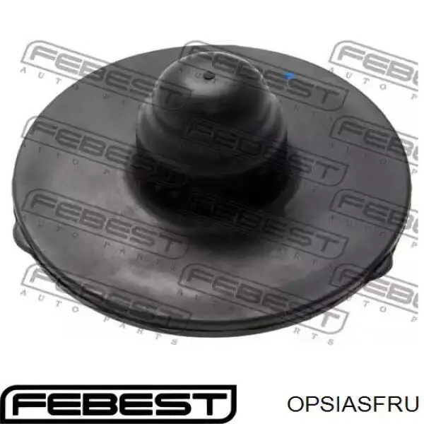 Compre 90343091 General Motors Espaçador (anel de borracha) da mola traseira superior