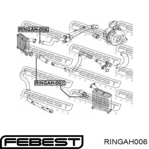 Anel de vedação (vedante) de cano derivado de intercooler Metalcaucho 39210 preço, a partir de 5,49 USD