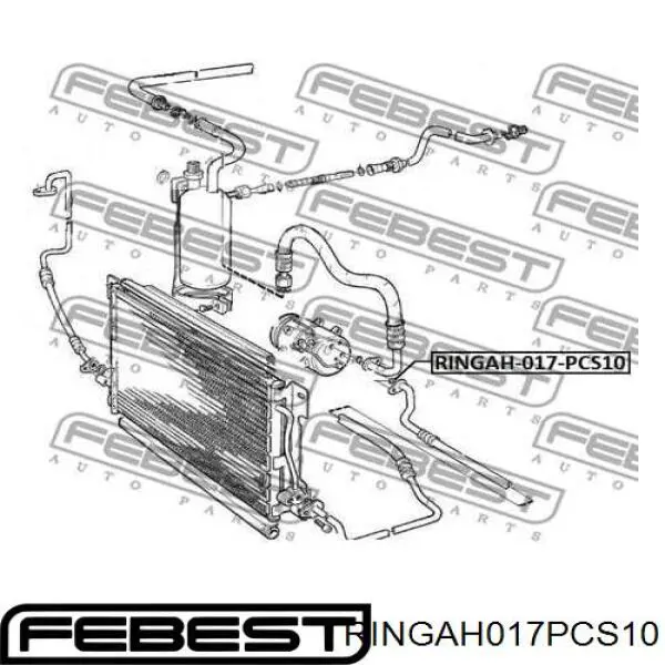 Anel de vedação da guia de sonda do nível de óleo de motor Volvo 6847526 preço, a partir de 8,13 USD