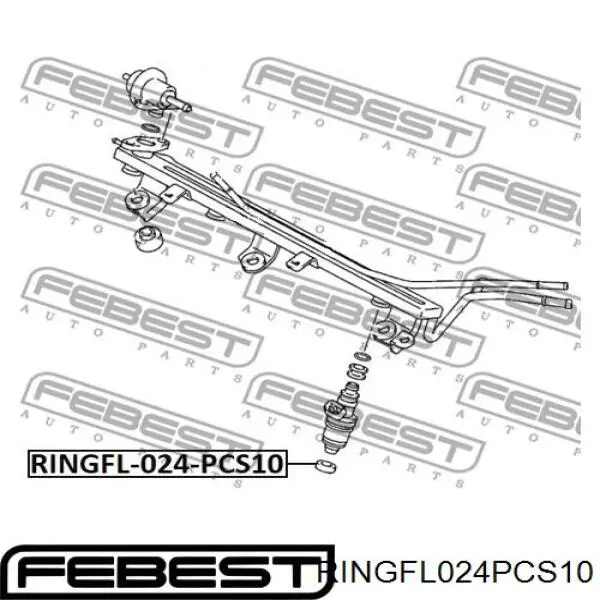 Anel (arruela) do injetor de ajuste Subaru 0932008062 preço, a partir de 2,81 USD