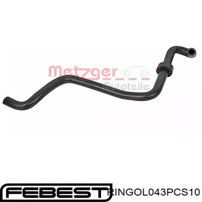 Compre 0950945 Opel Vedante anular de tubo da Direção hidrâulica assistida