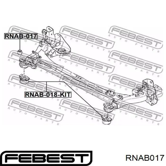 Compre M3275A Kleber Bloco silencioso da barra Panhard (de suspensão traseira)