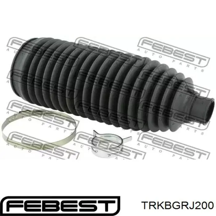 4553560020 Toyota Bota de proteção do mecanismo de direção (de cremalheira)