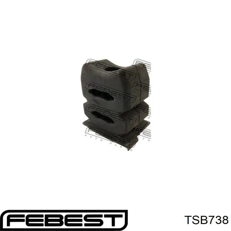 Pára-choque (grade de proteção) de amortecedor traseiro Febest TSB738 preço, a partir de 26,95 USD