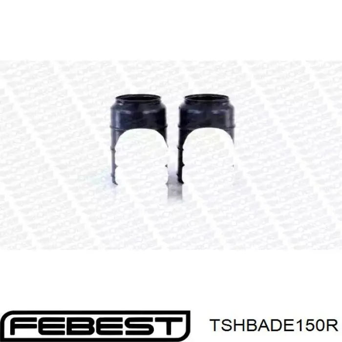 Compre 171079 Febi Pára-choque (grade de proteção) de amortecedor traseiro + bota de proteção