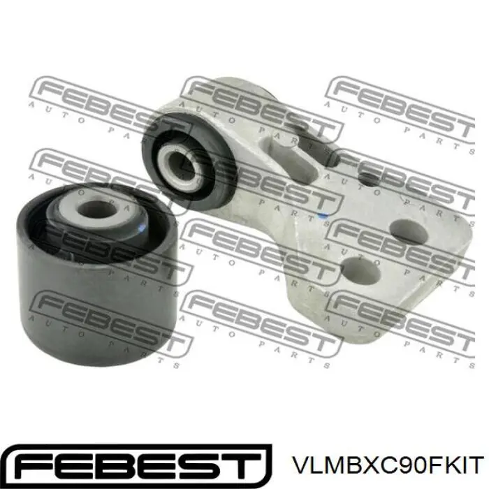 Coxim (suporte) direito dianteiro de motor Febest VLMBXC90FKIT preço, a partir de 75,98 USD