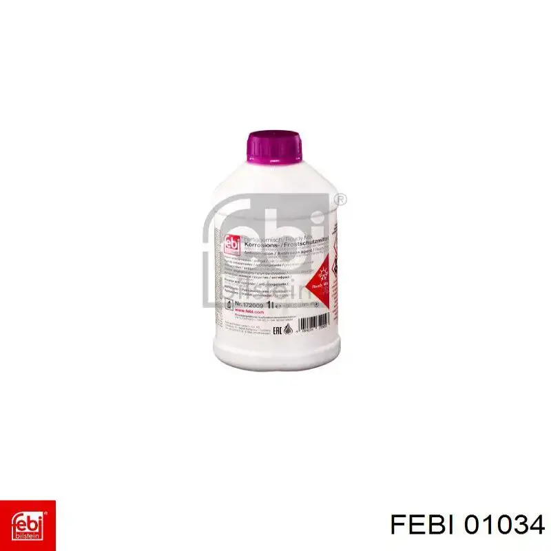 Compre 01034 Febi Braço oscilante superior esquerdo de suspensão dianteira