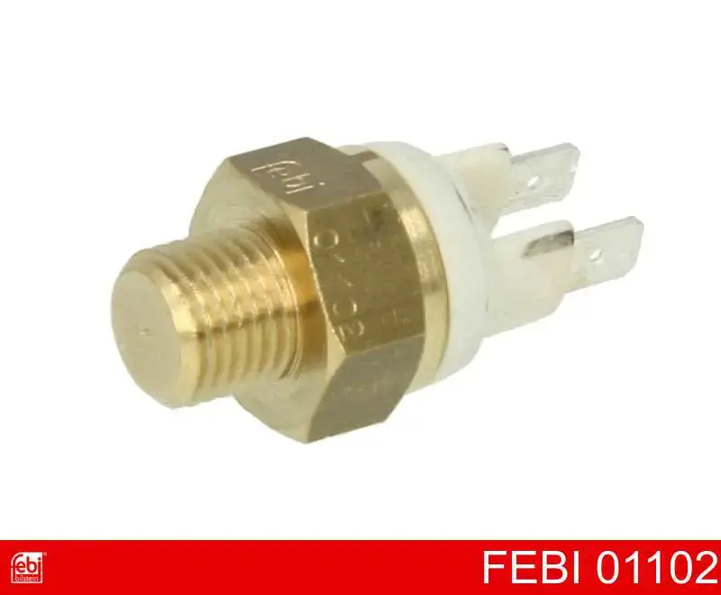 Sensor de temperatura do fluido de esfriamento (de ativação de ventilador do radiador) Febi 01102 preço, a partir de 19,58 USD