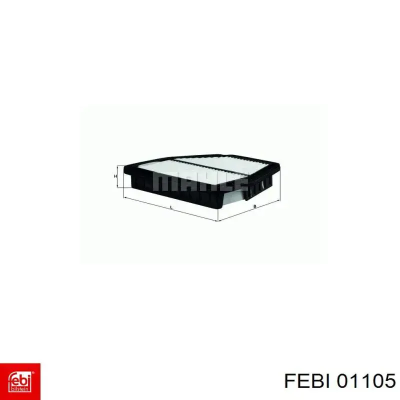 Compre 01105 Febi Coxim (suporte) direito de motor