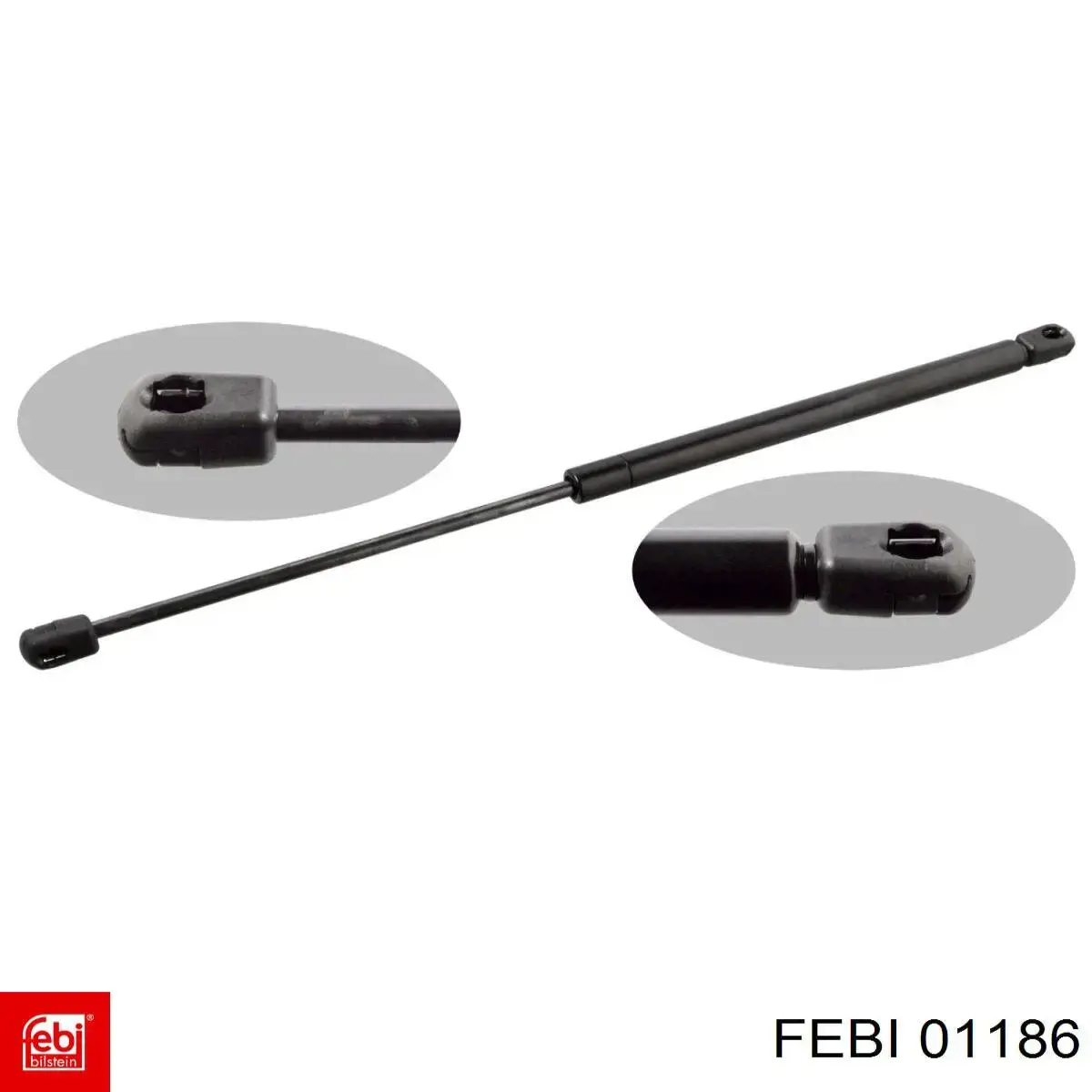 Amortecedor de tampa de porta-malas (de 3ª/5ª porta traseira) Febi 01186 preço, a partir de 18,28 USD