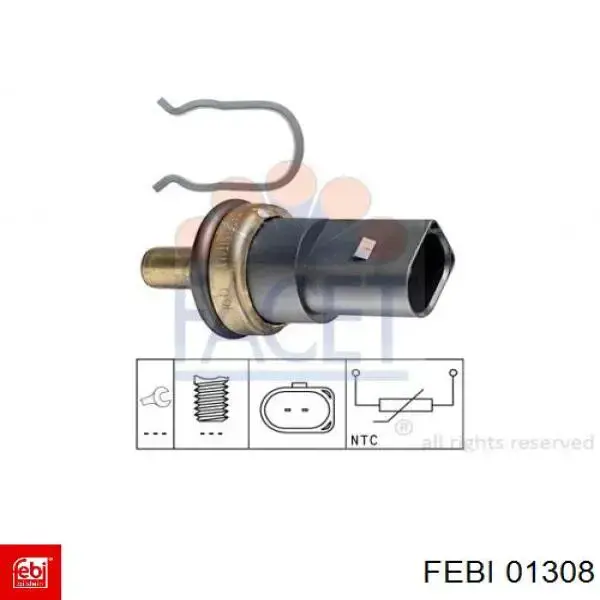 Compre 01308 Febi Compensador hidrâulico (empurrador hidrâulico), empurrador de válvulas