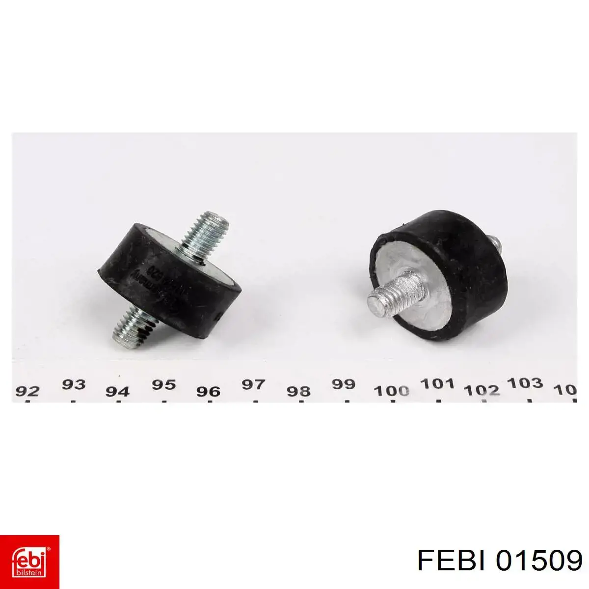 Compre 01509 Febi Consola (coxim de fixação) inferior do radiador